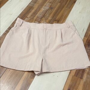 Copper Key High Waist Soft Pink Shorts